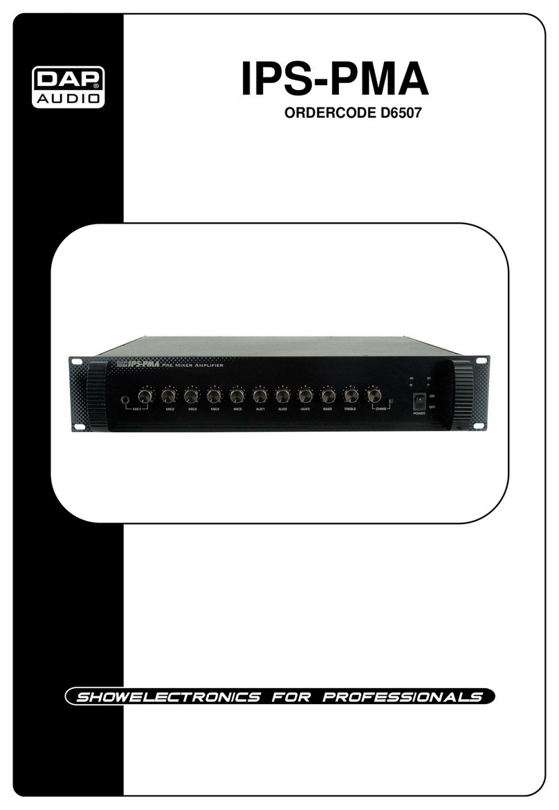 DAPAudio IPS-PMA Manuel utilisateur