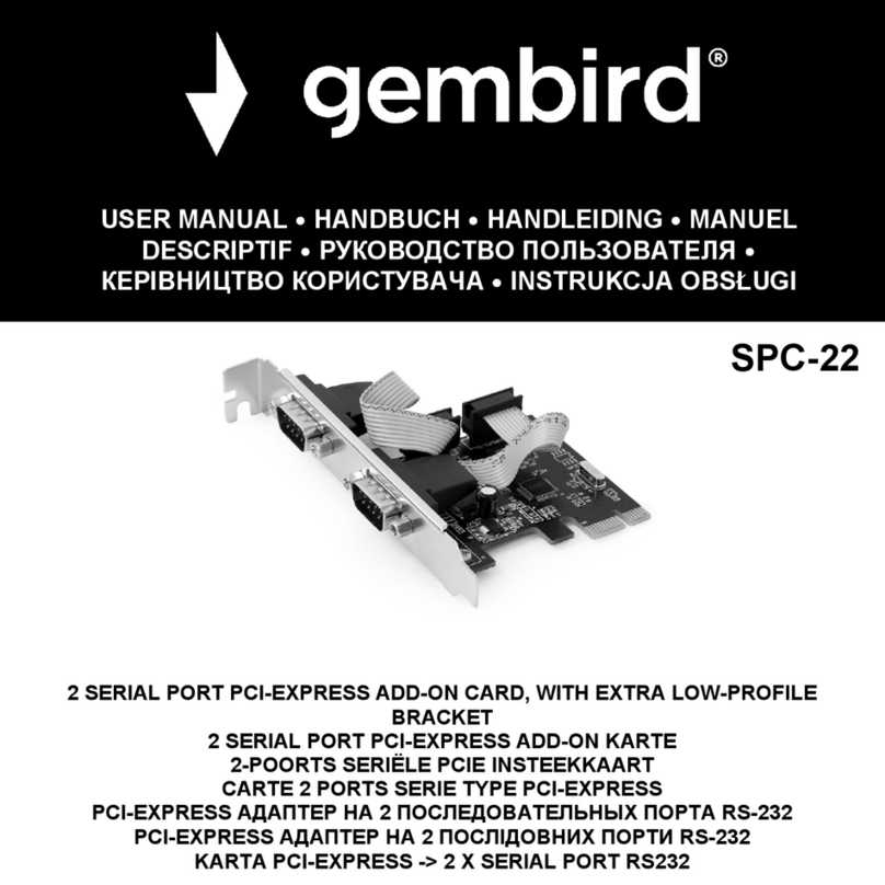 Gembird SPC-22 Manuel utilisateur