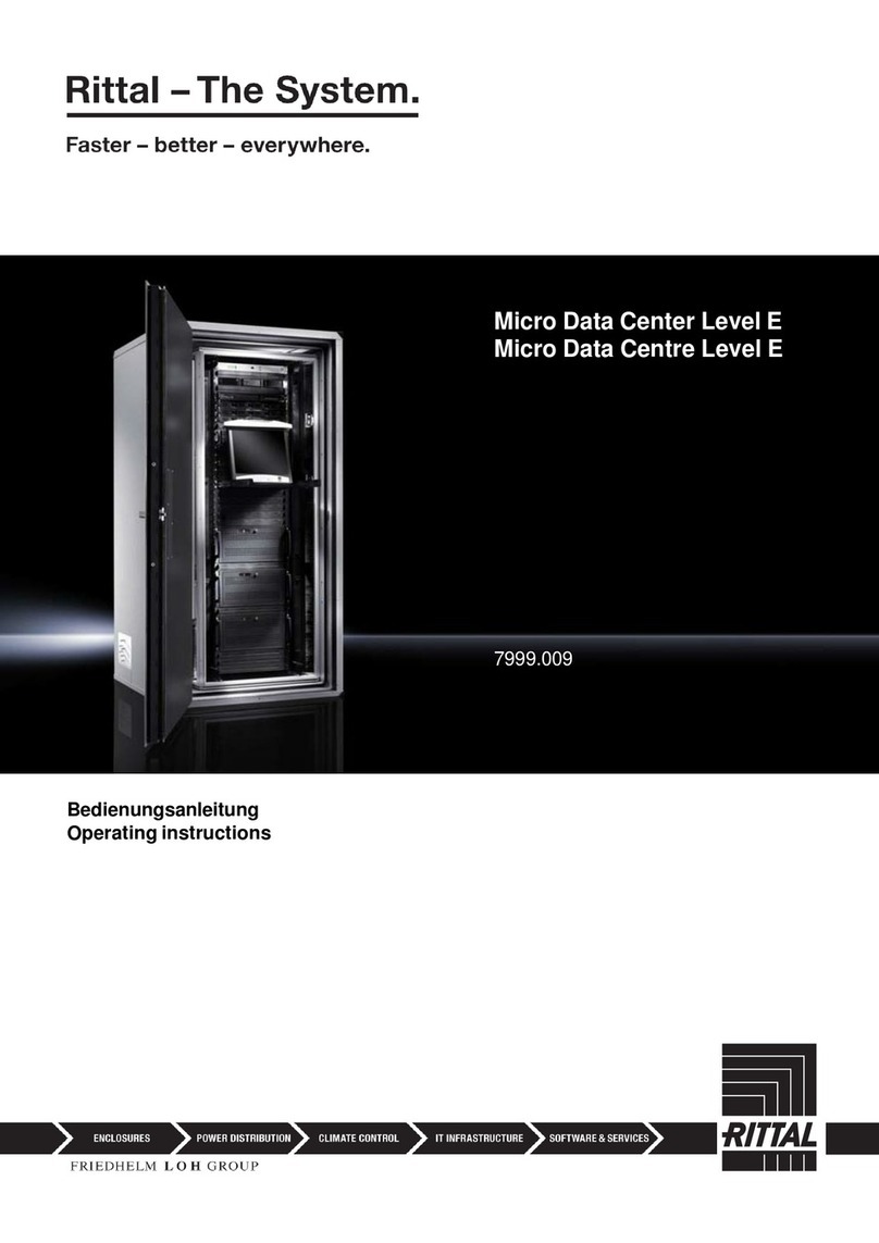 Rittal Micro Data Center Level E Manuel utilisateur