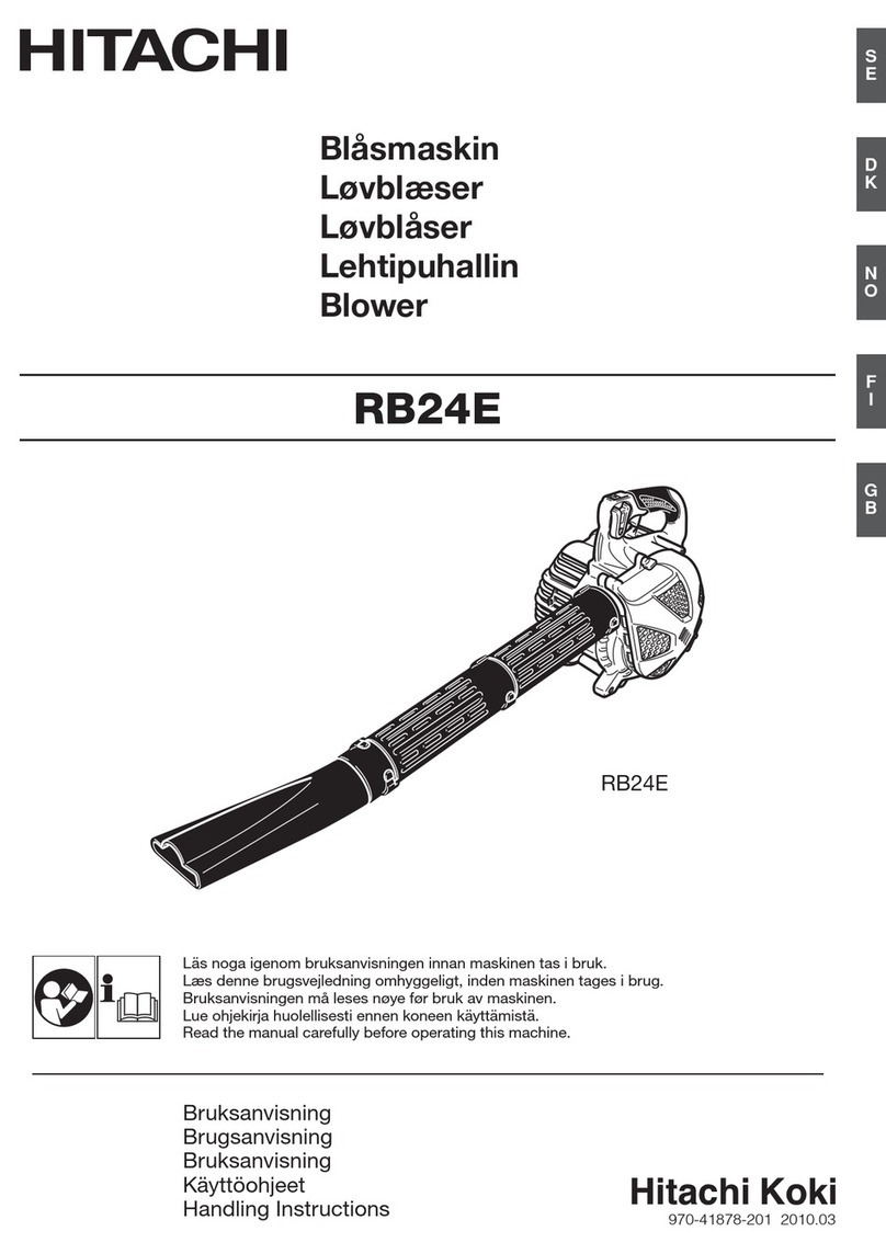 Hitachi Koki RB24E (SV) Manuel utilisateur Hitachi Koki RB24E (SV) Manuel utilisateur