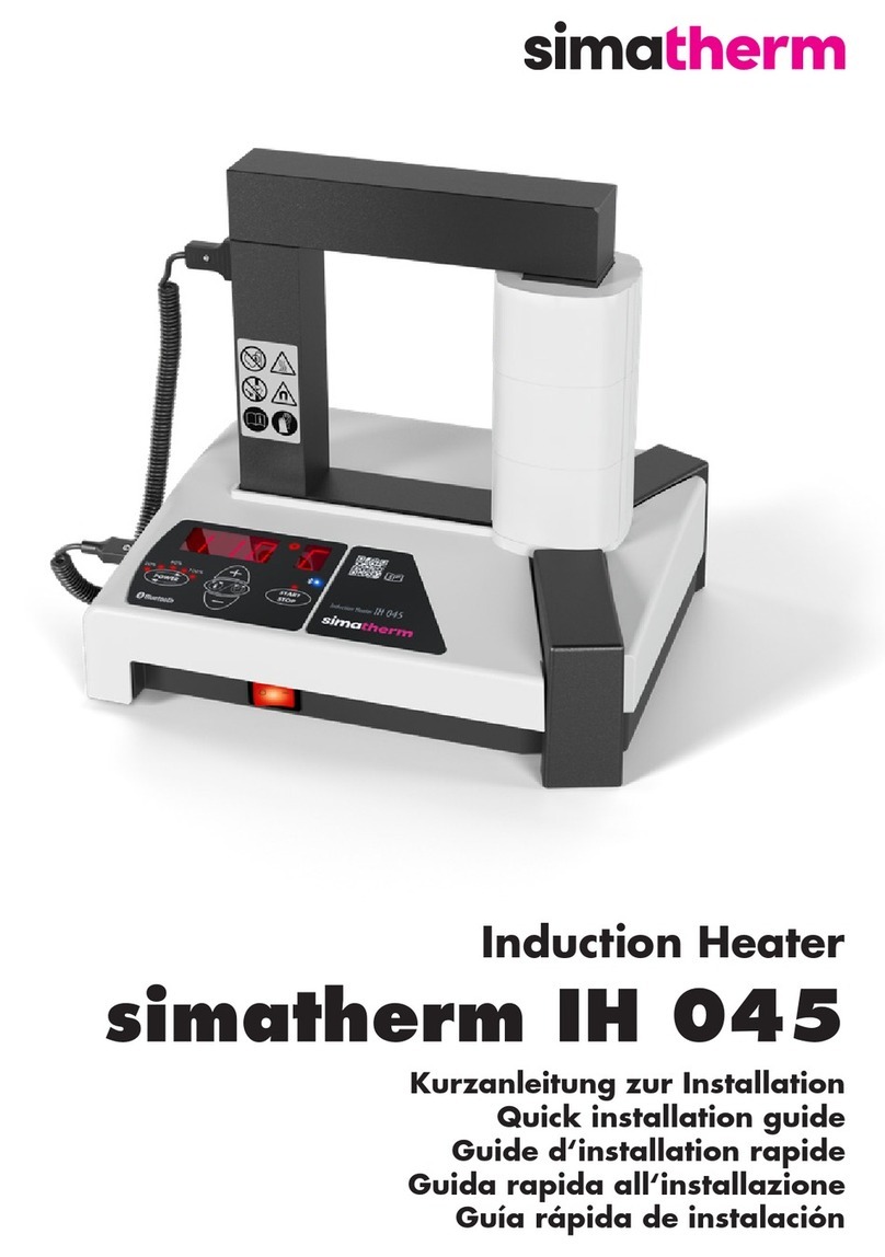simatherm IH 045 Manuel utilisateur