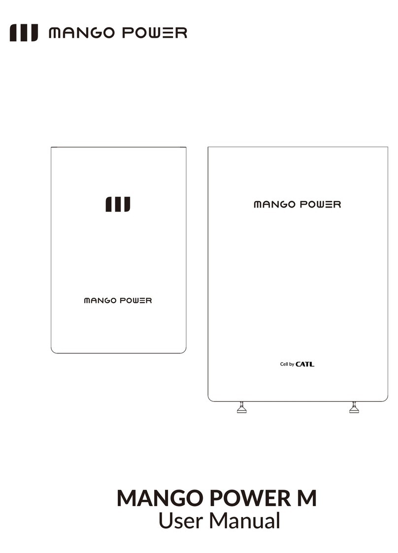 MANGO POWER M Manuel utilisateur MANGO POWER M Manuel utilisateur