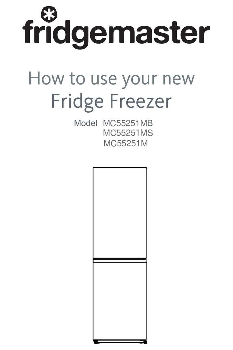 Fridgemaster MC55251MB Manuel utilisateur