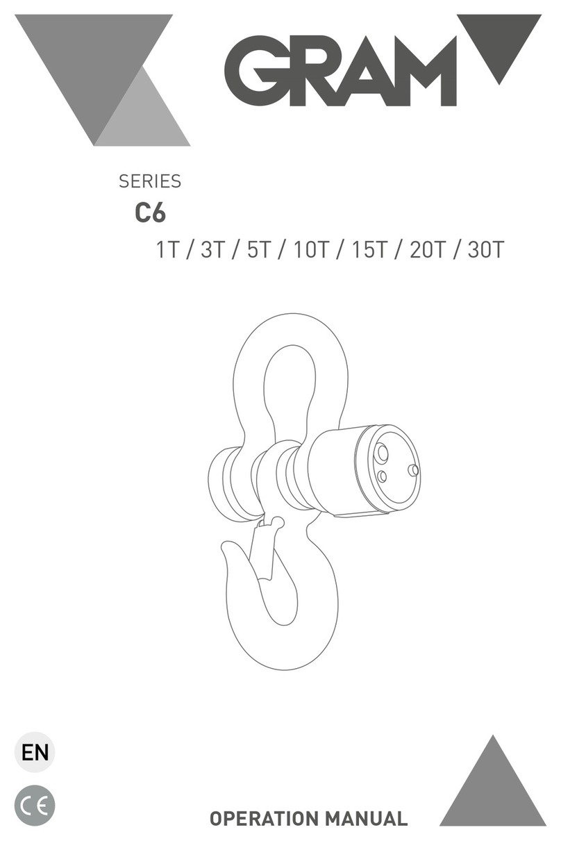 Gram C6 1T Manuel utilisateur