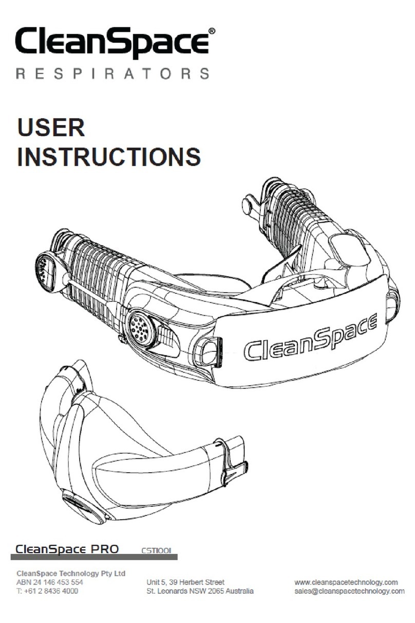 CleanSpace PRO Manuel utilisateur CleanSpace PRO Manuel utilisateur