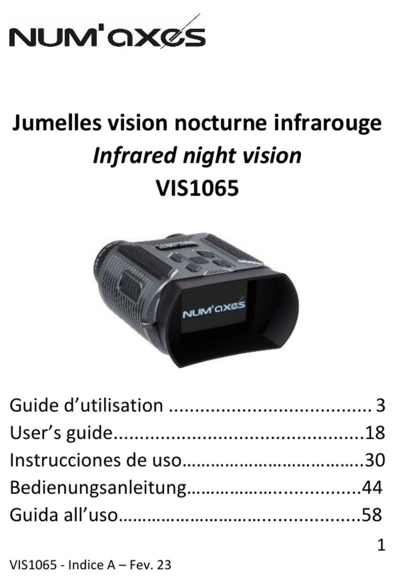 Num'axes VIS1065 Manuel utilisateur