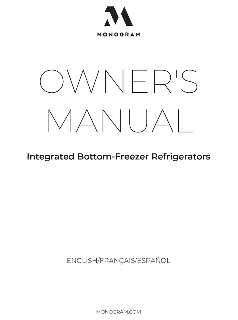 Monogram ZIP364NBVII Manuel utilisateur