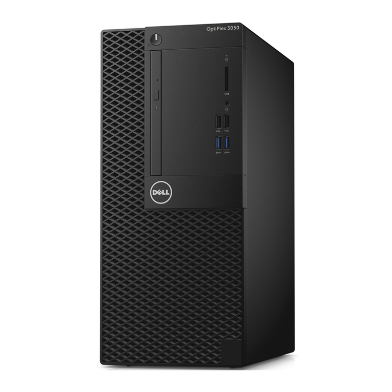 Dell OptiPlex 3050 Tower Manuel utilisateur