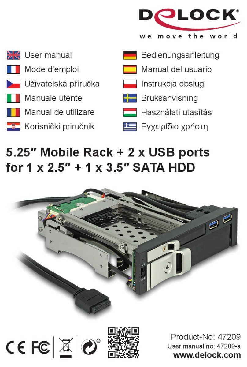 DeLOCK 47209 Manuel utilisateur DeLOCK 47209 Manuel utilisateur