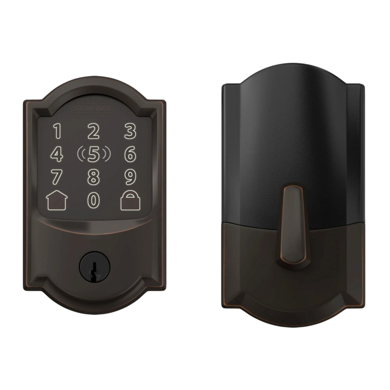 Schlage BE499WB Manuel utilisateur