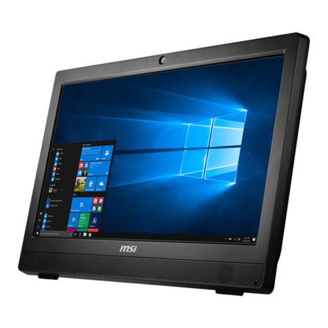 MSI Pro24 2M Manuel utilisateur