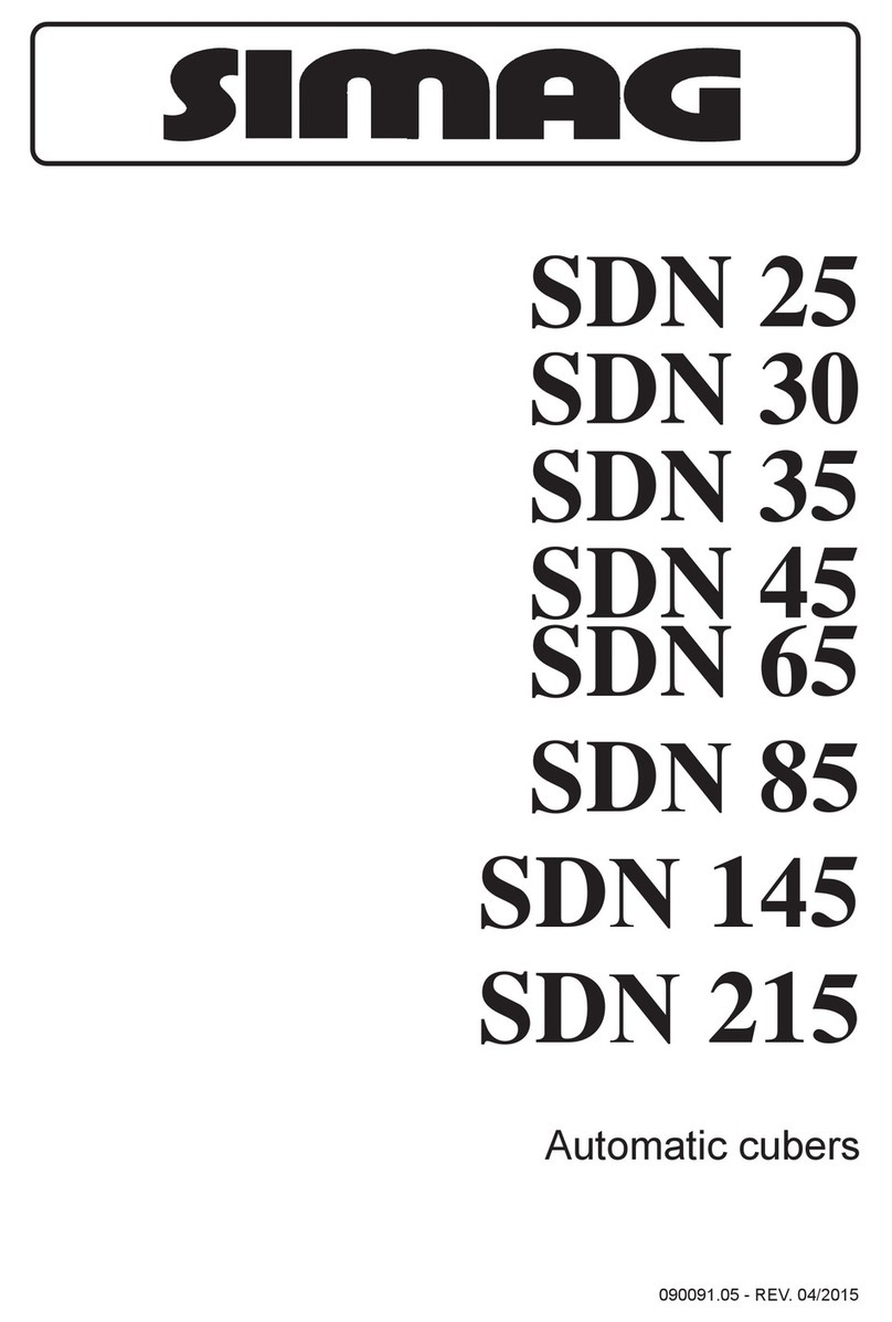 SIMAG SDN 85 Manuel utilisateur