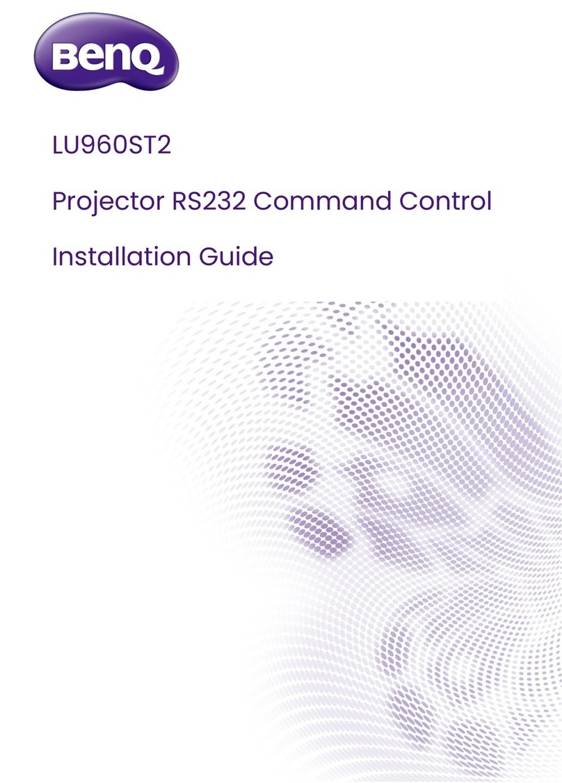 BenQ LU960ST2 Manuel utilisateur