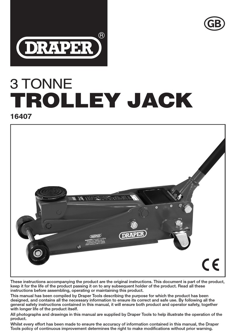 Draper 16407 Manuel utilisateur