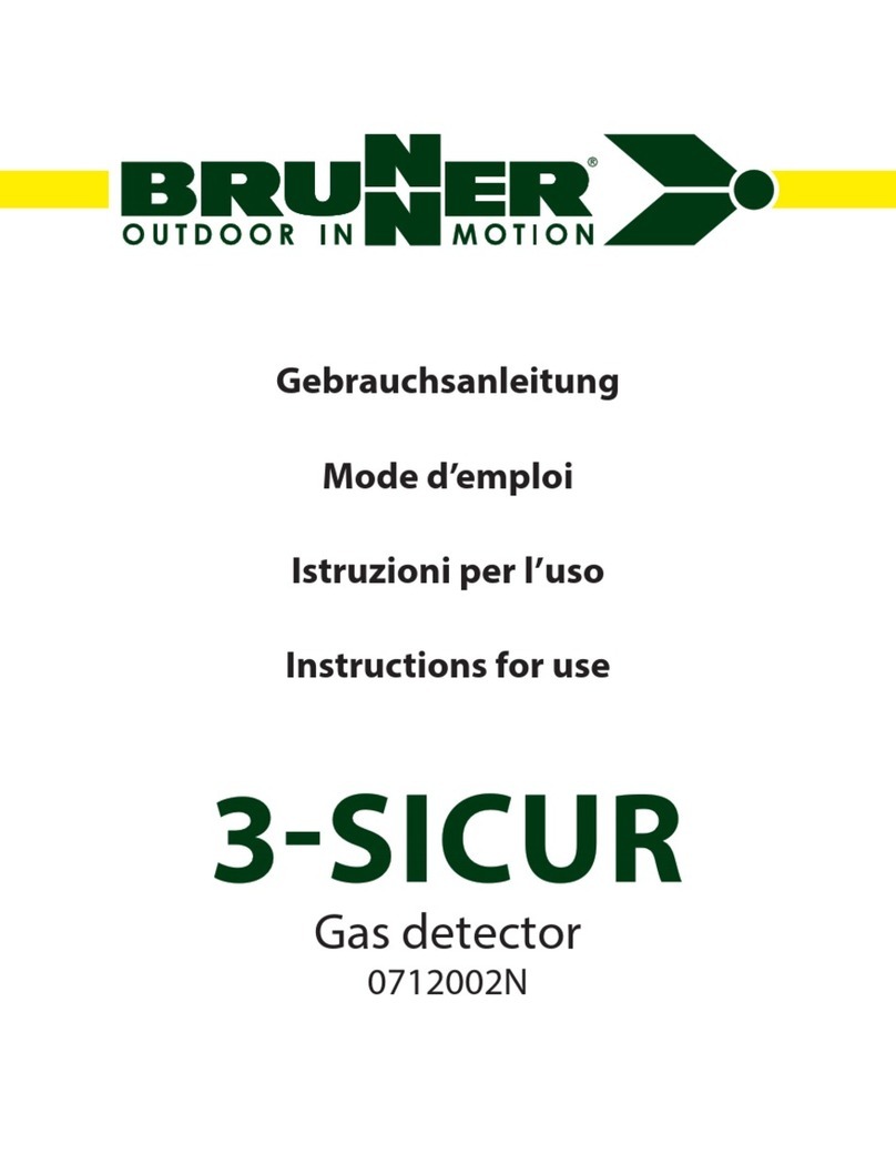 Brunner 3-SICUR Manuel utilisateur