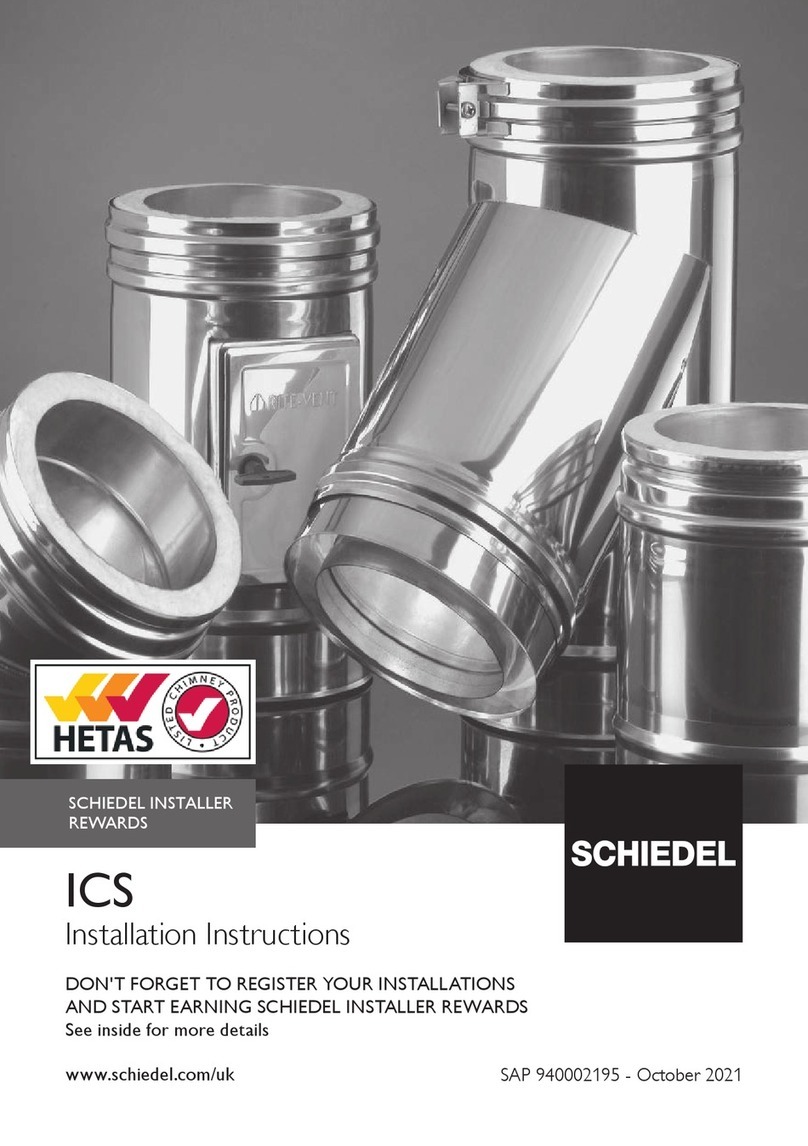 Schiedel ICS Manuel utilisateur