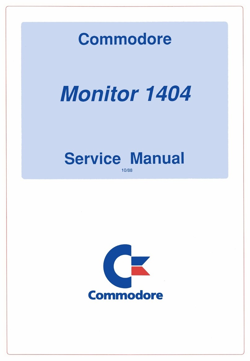 Commodore 1404 Manuel utilisateur Commodore 1404 Manuel utilisateur