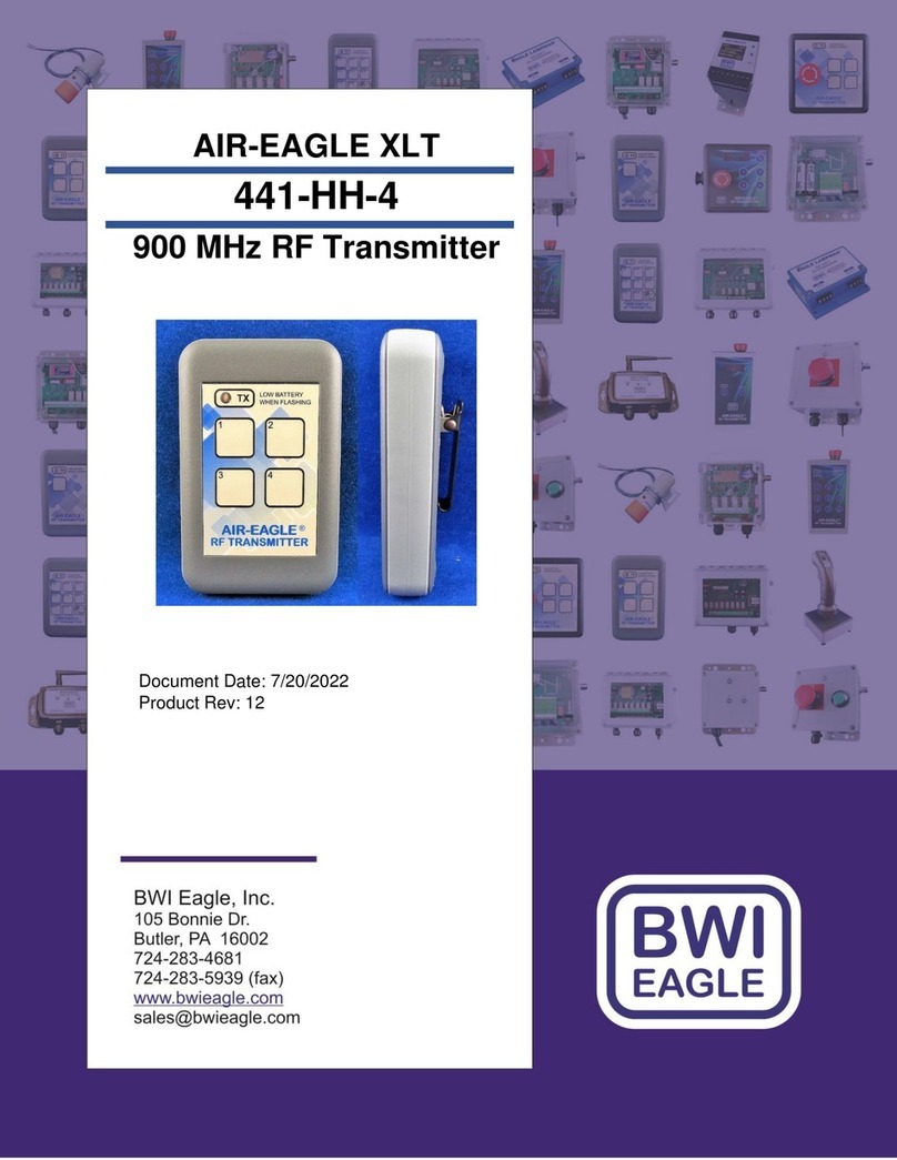 BWI Eagle AIR-EAGLE XLT Manuel utilisateur