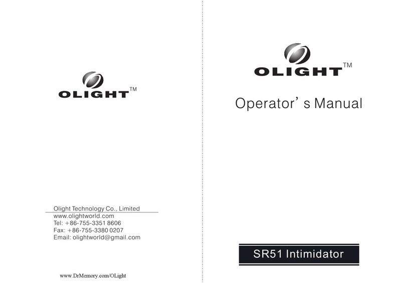 OLIGHT SR51 Manuel utilisateur