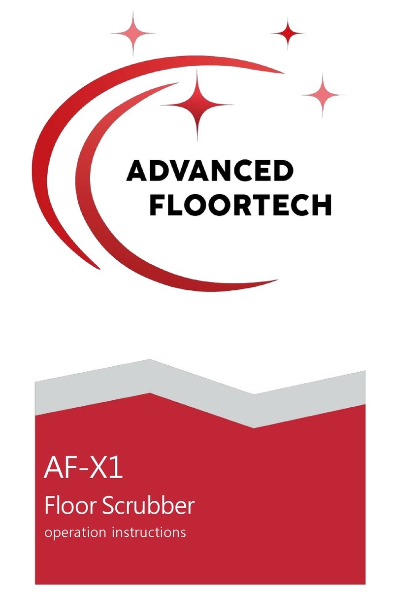 ADVANCED FLOORTECH AF-X1 Manuel utilisateur