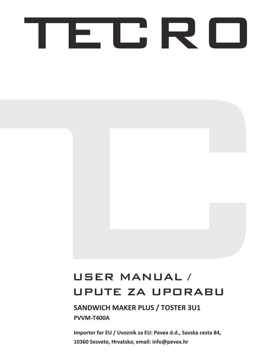 TECro PVVM-T400A Manuel utilisateur