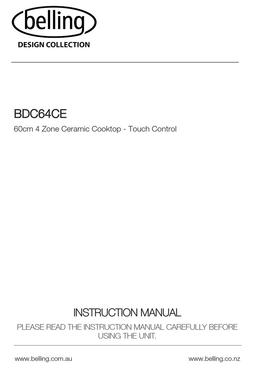 Belling BDC64CE Manuel utilisateur