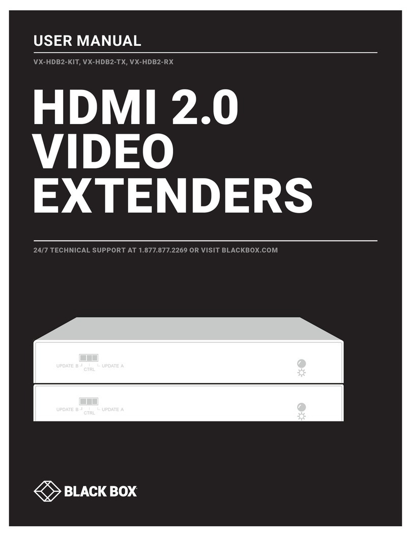Black Box VX-HDB2-KIT Manuel utilisateur