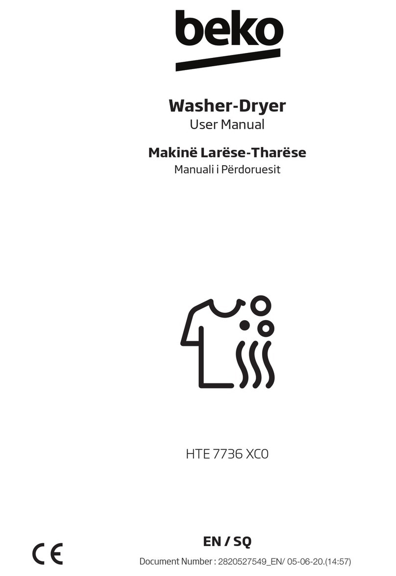 Beko HTE 7736 XC0 Manuel utilisateur