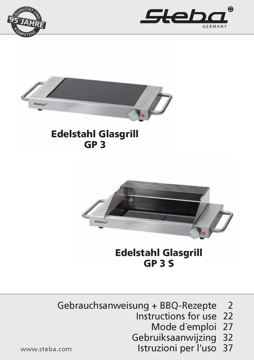 Steba GP 3 S Manuel utilisateur