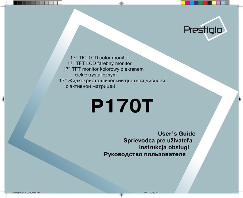 Prestigio P170T Manuel utilisateur