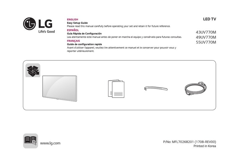 LG 49UV770M Guide de démarrage rapide LG 49UV770M Guide de démarrage rapide