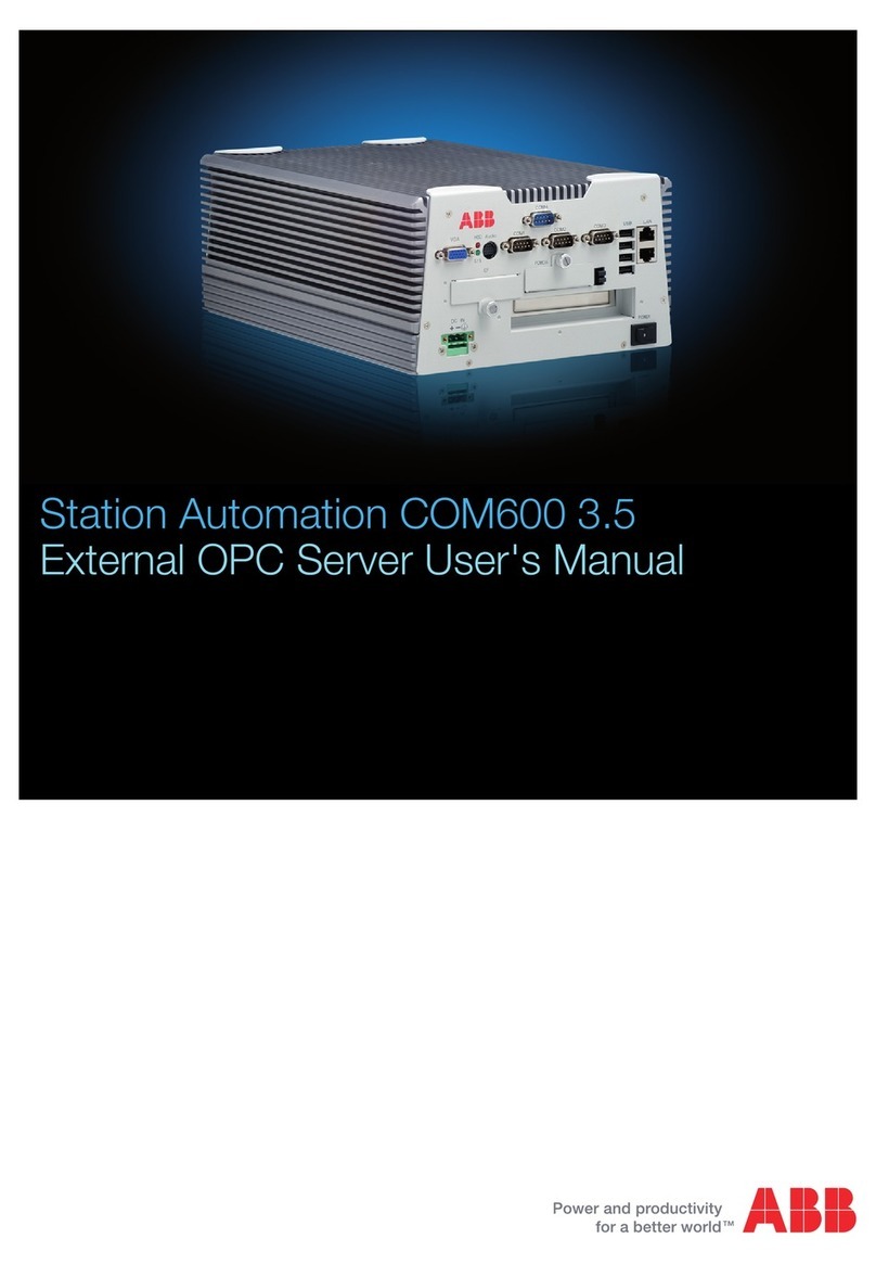 ABB COM600 3.5 Manuel utilisateur ABB COM600 3.5 Manuel utilisateur