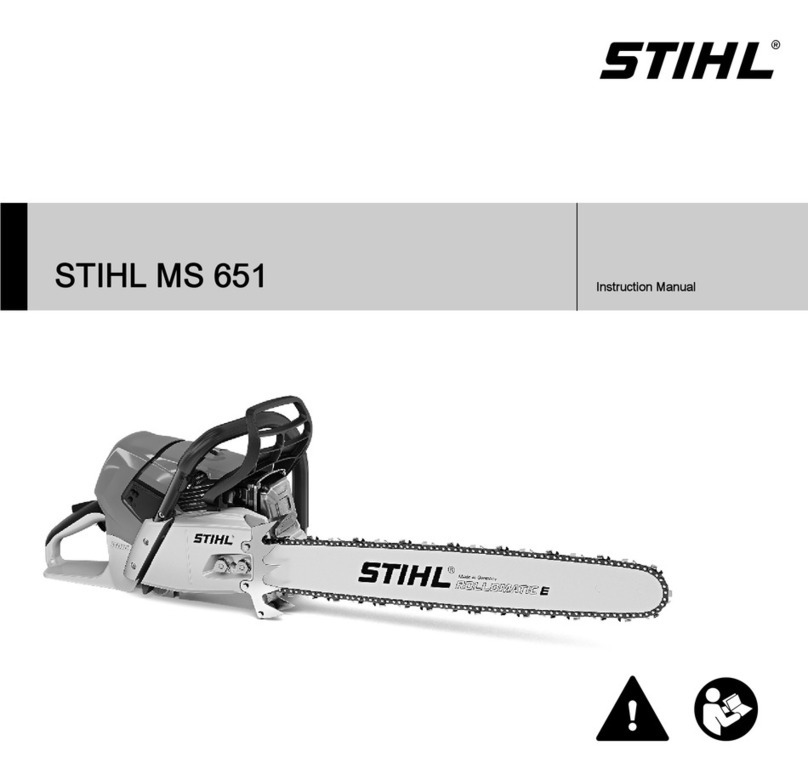 Stihl ROLLOMATIC E MS 651 Manuel utilisateur