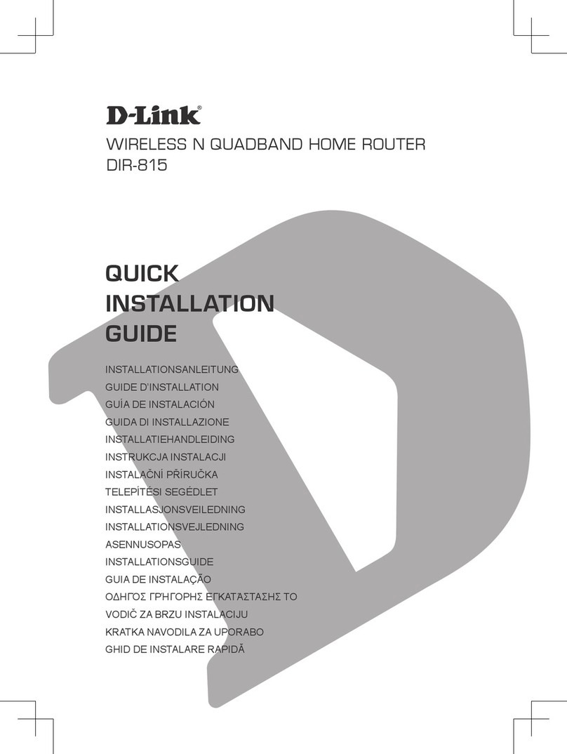 D-Link DIR-815 Manuel utilisateur