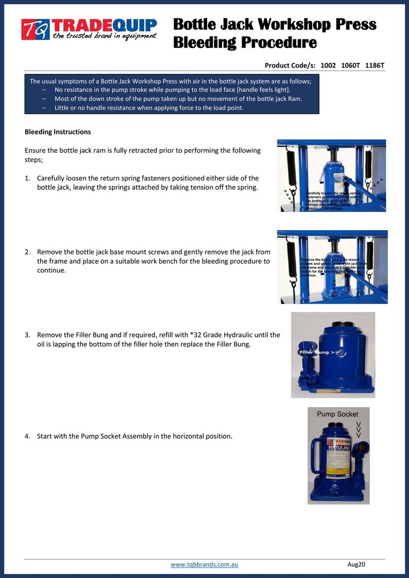 TradeQuip 1002 Guide de référence