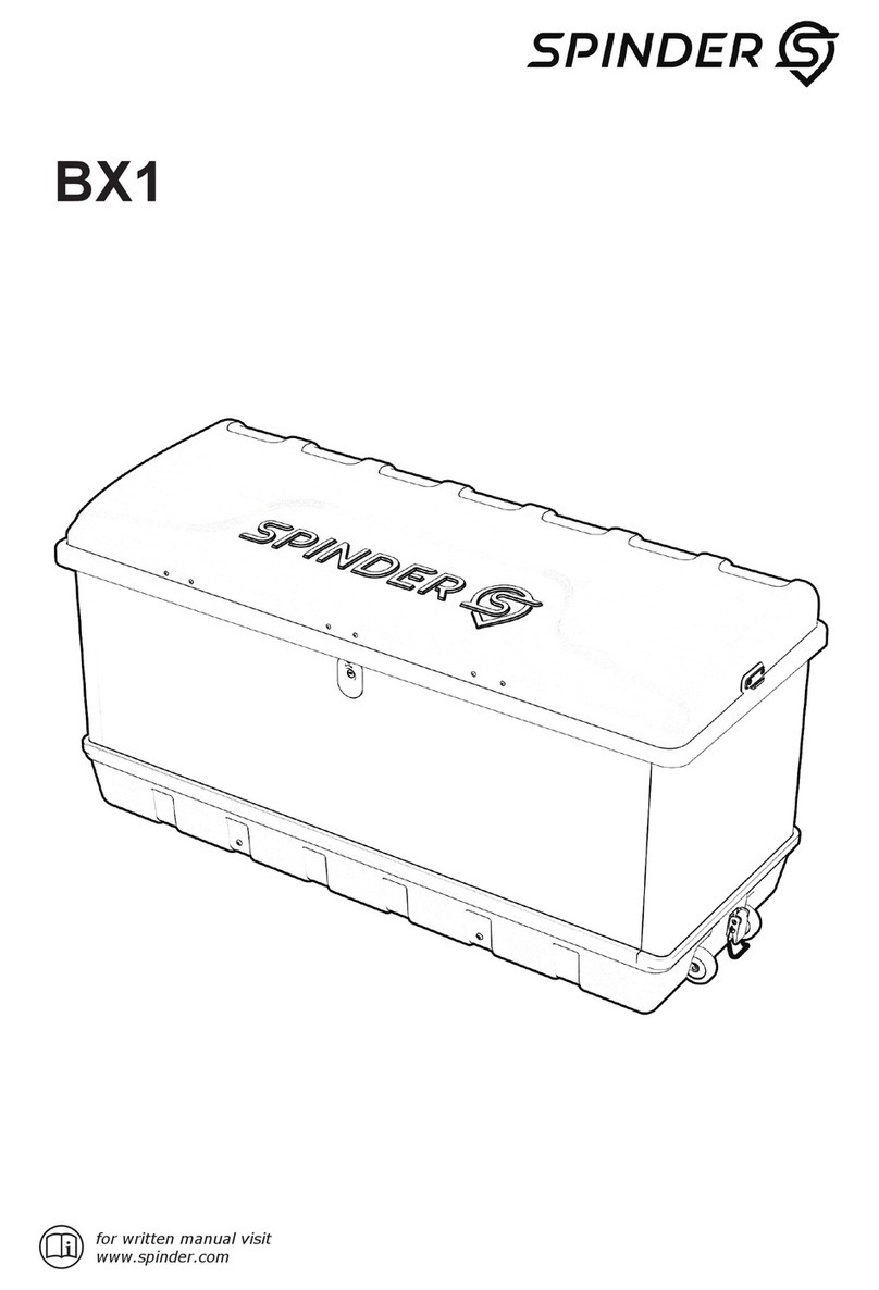 Spinder BX1 Manuel utilisateur
