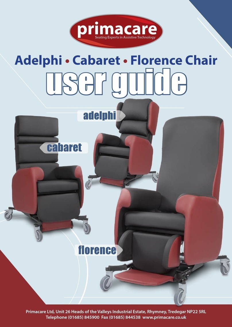 PRIMACARE adelphi Manuel utilisateur