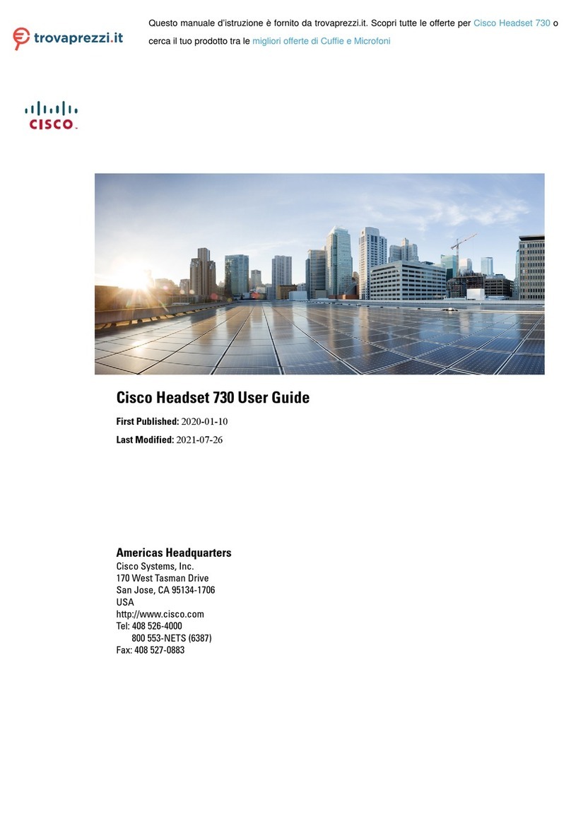 Cisco 730 Manuel utilisateur