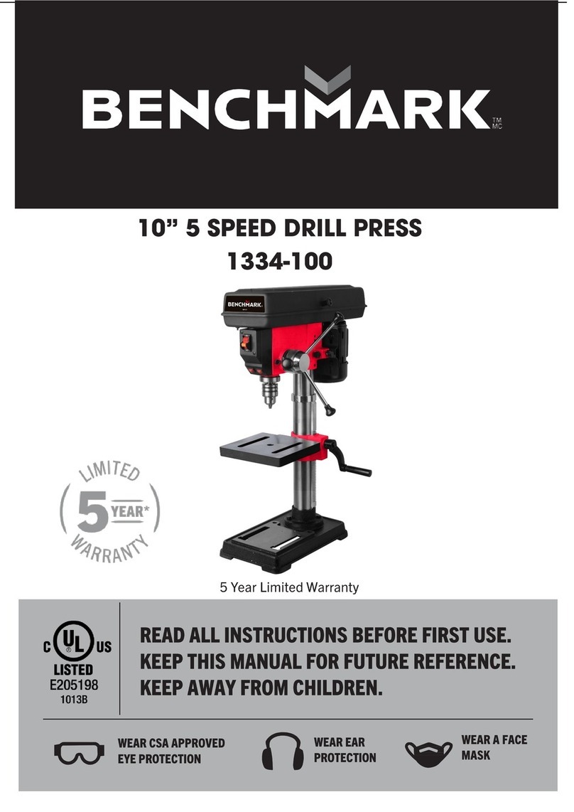 Benchmark 1334-100 Manuel utilisateur