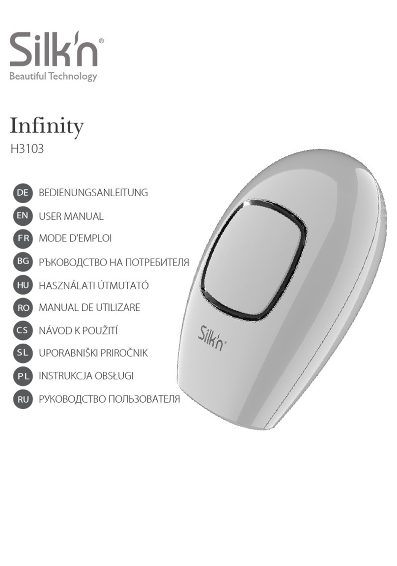 Silk'n Infinity Manuel utilisateur