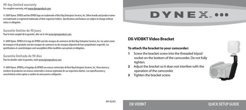 Dynex DX-VIDBKT Manuel utilisateur Dynex DX-VIDBKT Manuel utilisateur