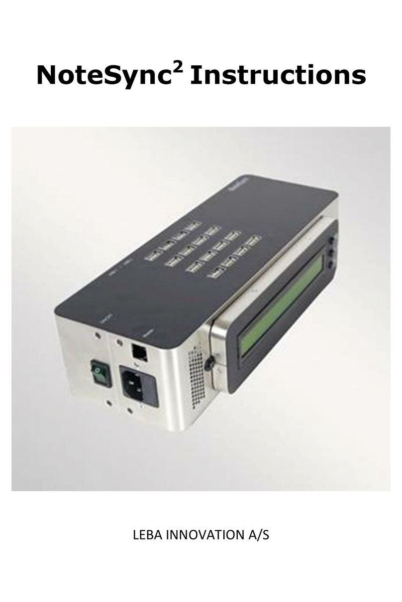 Leba NoteSync2 Manuel utilisateur