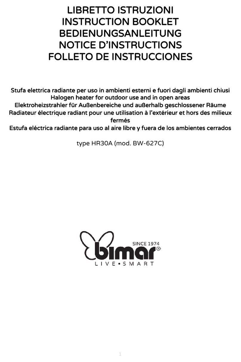 Bimar BW-627C Manuel utilisateur