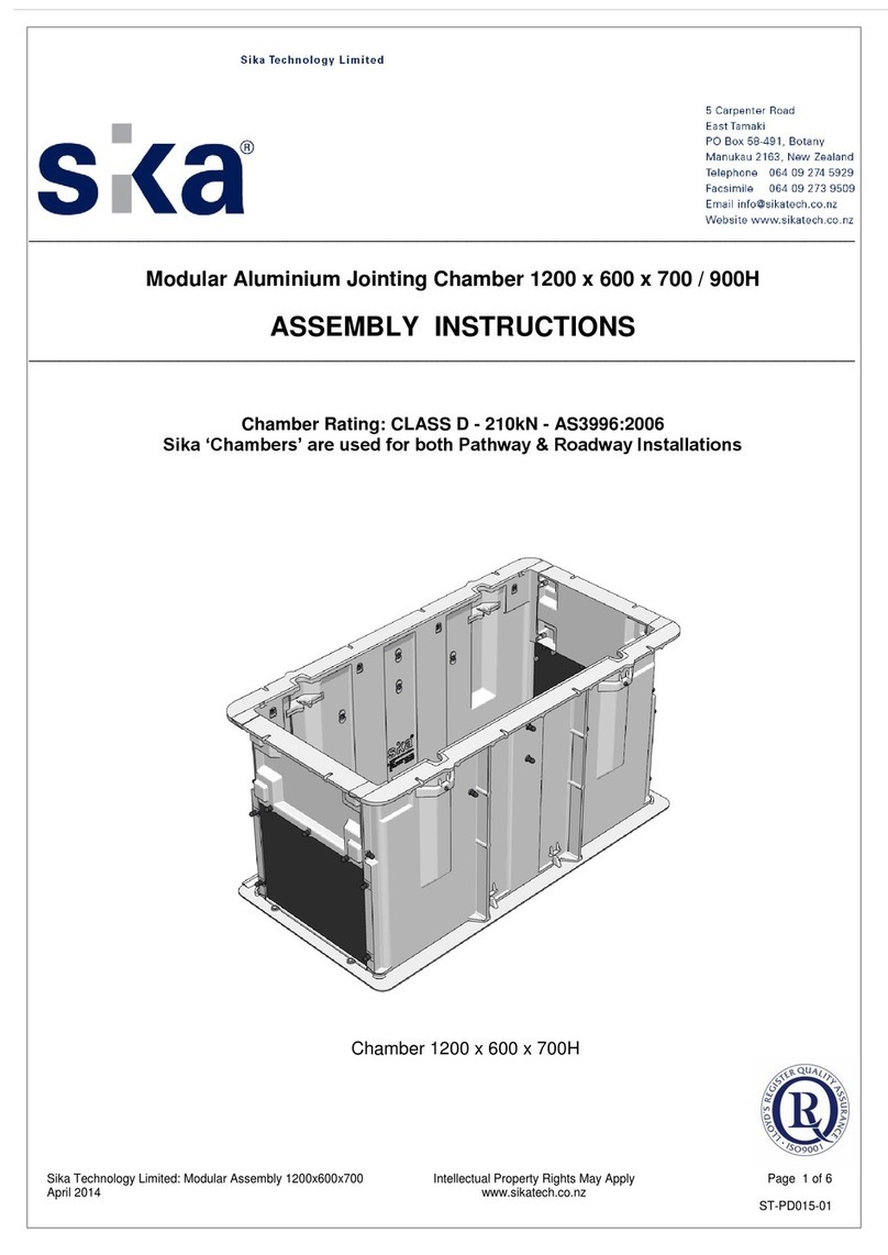 SIKA Chamber Manuel utilisateur