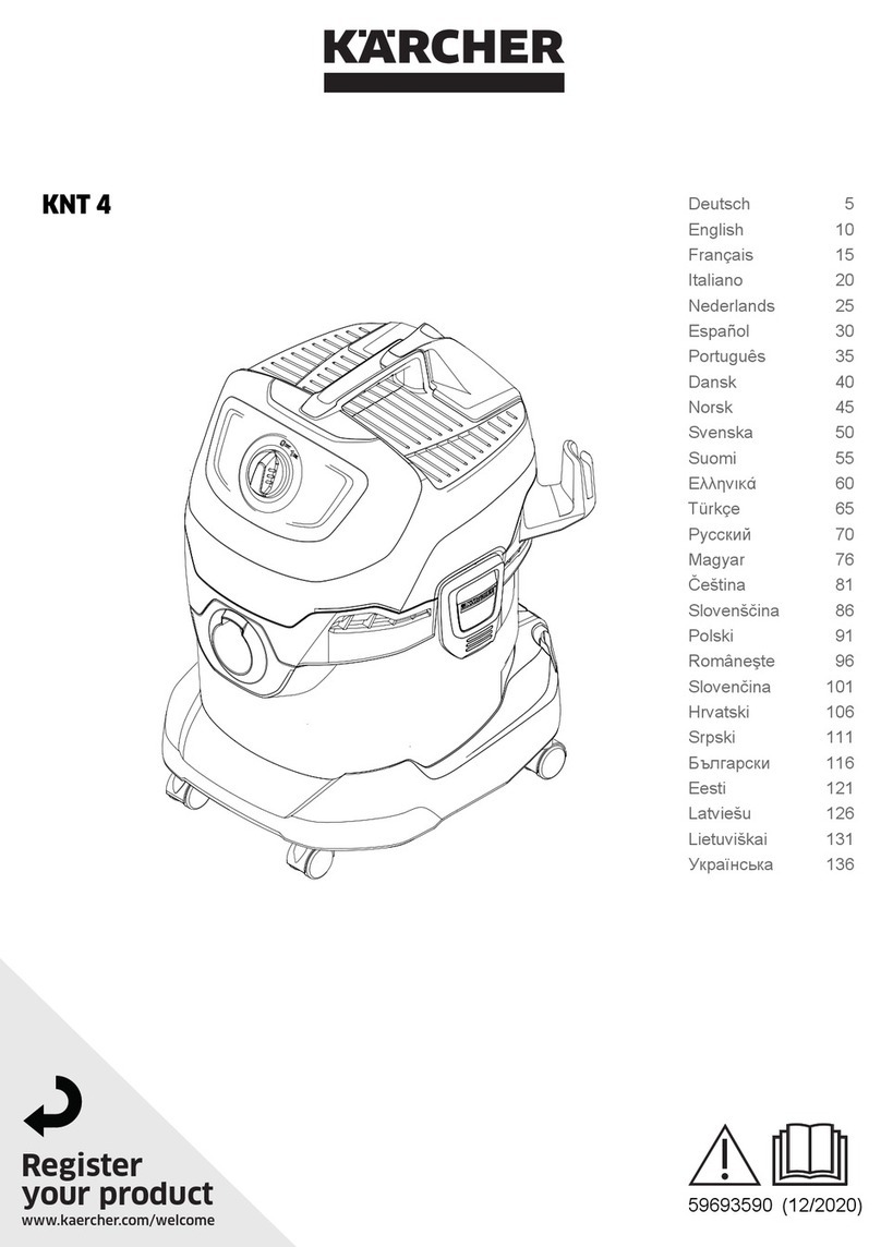 Kärcher KNT 4 Manuel utilisateur