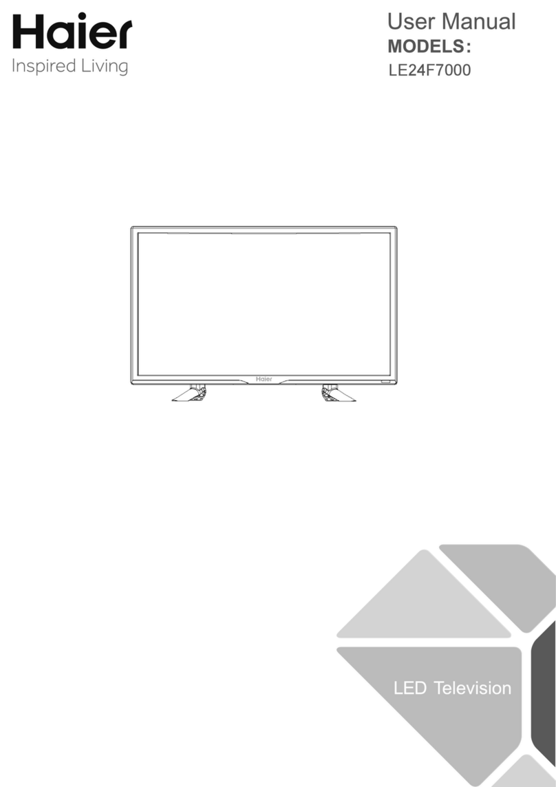 Haier LE24F7000 Manuel utilisateur