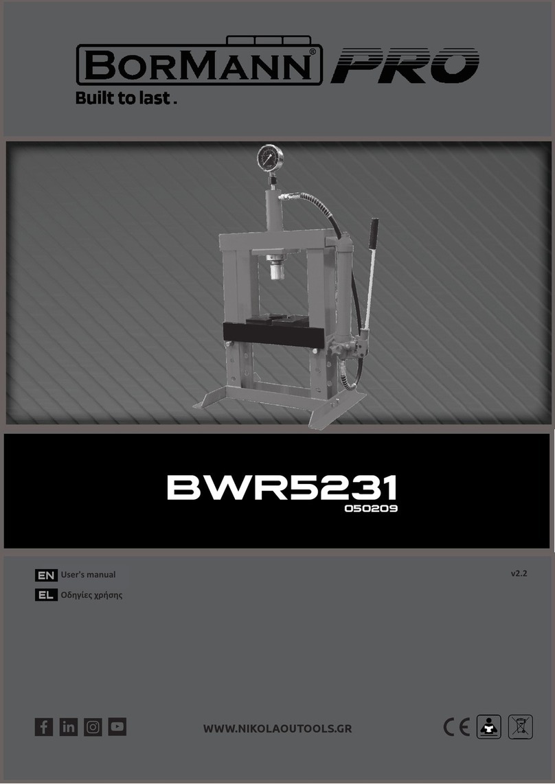 BorMann PRO BWR5231 Manuel utilisateur