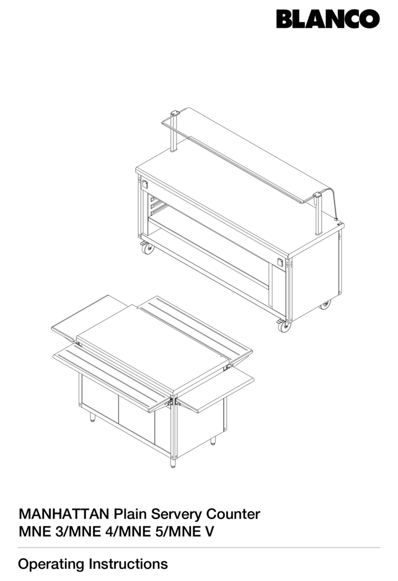 Blanco MANHATTAN MNE 3 Manuel utilisateur