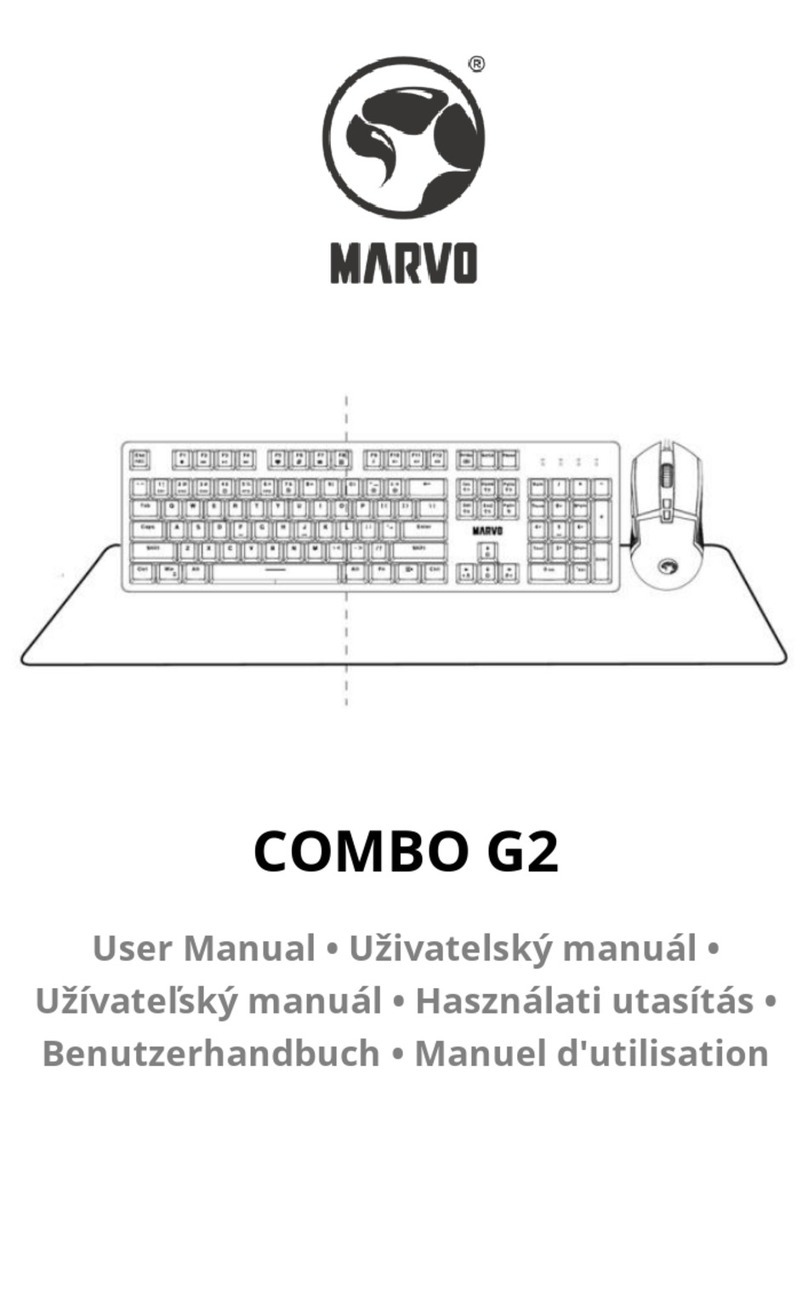 Marvo COMBO G2 Manuel utilisateur Marvo COMBO G2 Manuel utilisateur