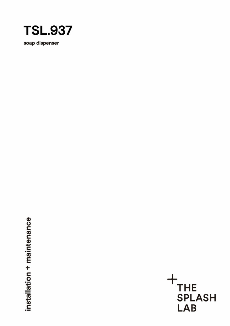 Splash Lab TSL.937 Mode d’emploi Splash Lab TSL.937 Mode d’emploi